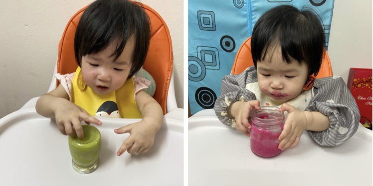 Hũ dinh dưỡng úp ngược vị bơ và thanh long đỏ